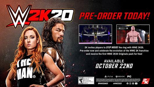 【美国职业摔角联盟2K20】WWE 2K20 v1.07+DLC【百度网盘/天翼云盘】